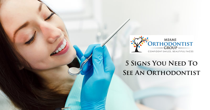5 Signs You Need to See an Orthodontist