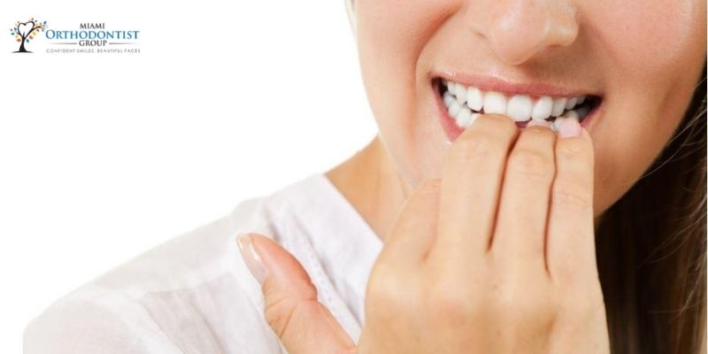 Avoid Unhealthy Oral Habits 

